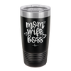 Mom Wife Boss - Laser Engraved Stainless Steel Drinkware - 1967 -