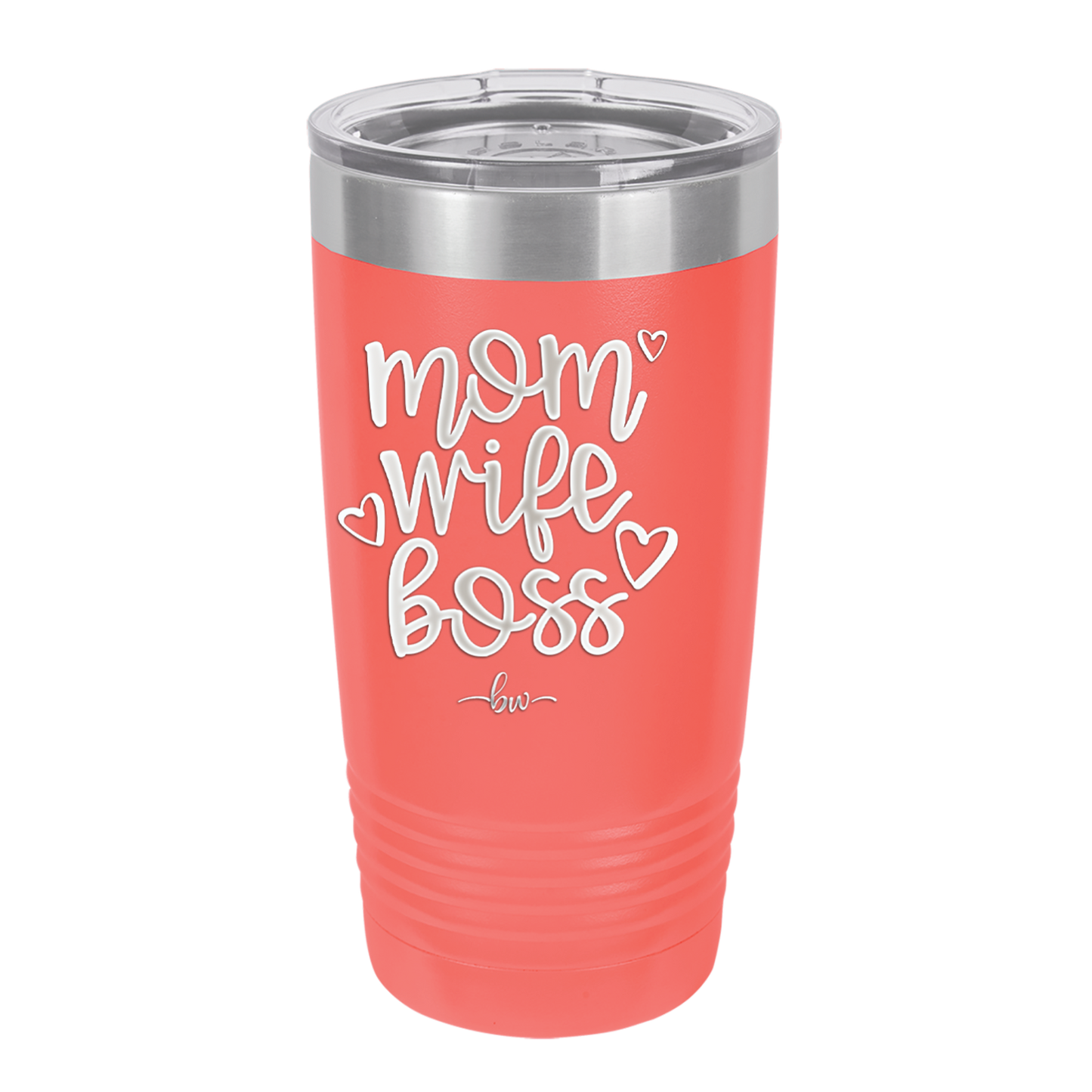 Mom Wife Boss - Laser Engraved Stainless Steel Drinkware - 1967 -