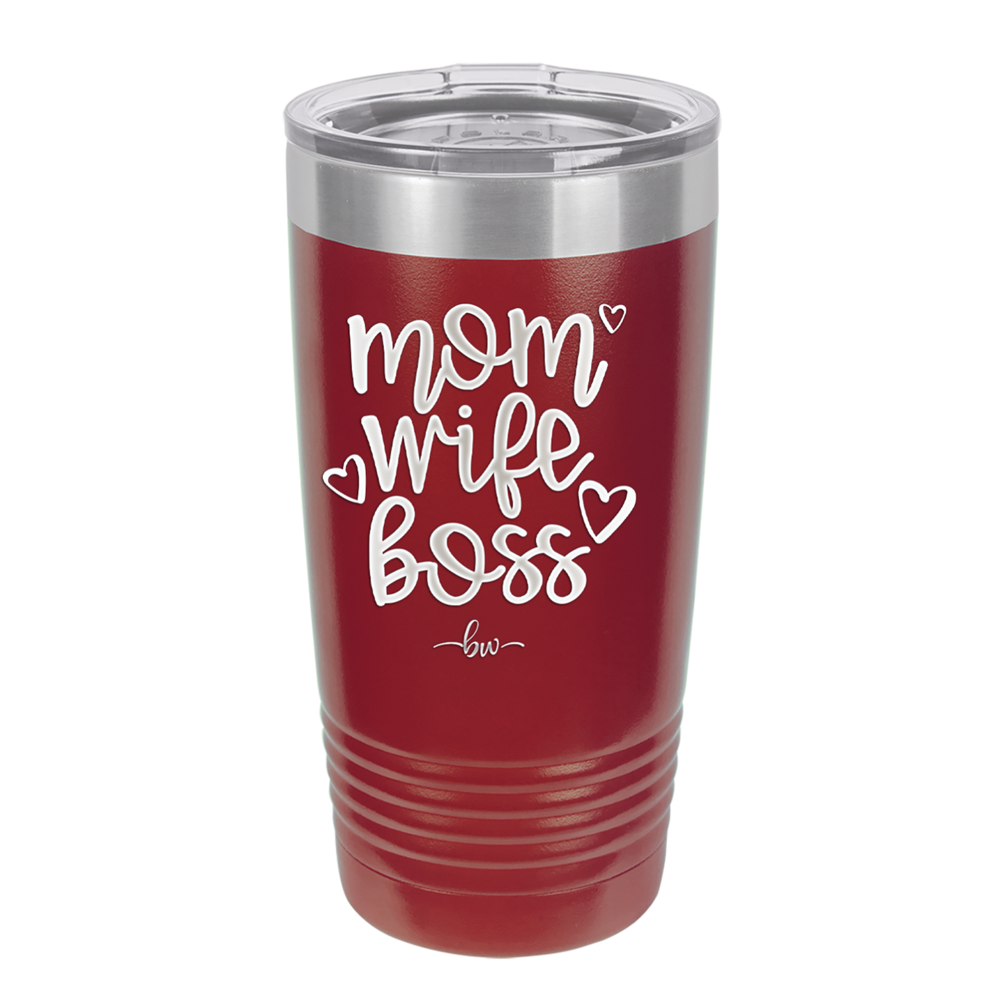 Mom Wife Boss - Laser Engraved Stainless Steel Drinkware - 1967 -