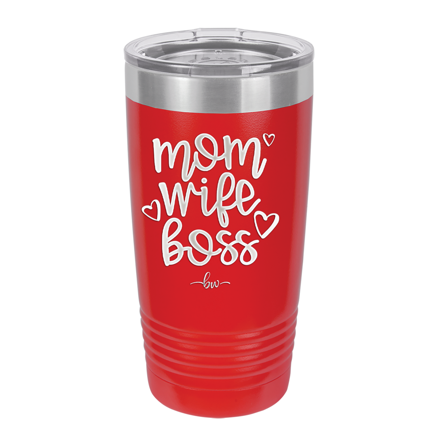 Mom Wife Boss - Laser Engraved Stainless Steel Drinkware - 1967 -