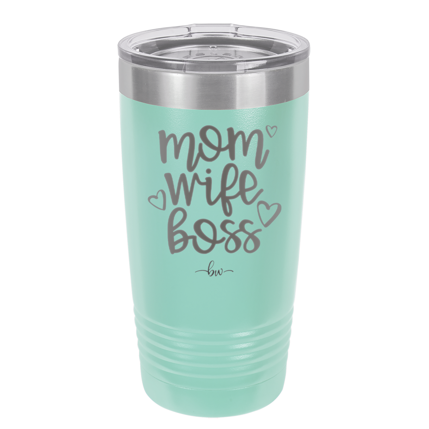 Mom Wife Boss - Laser Engraved Stainless Steel Drinkware - 1967 -