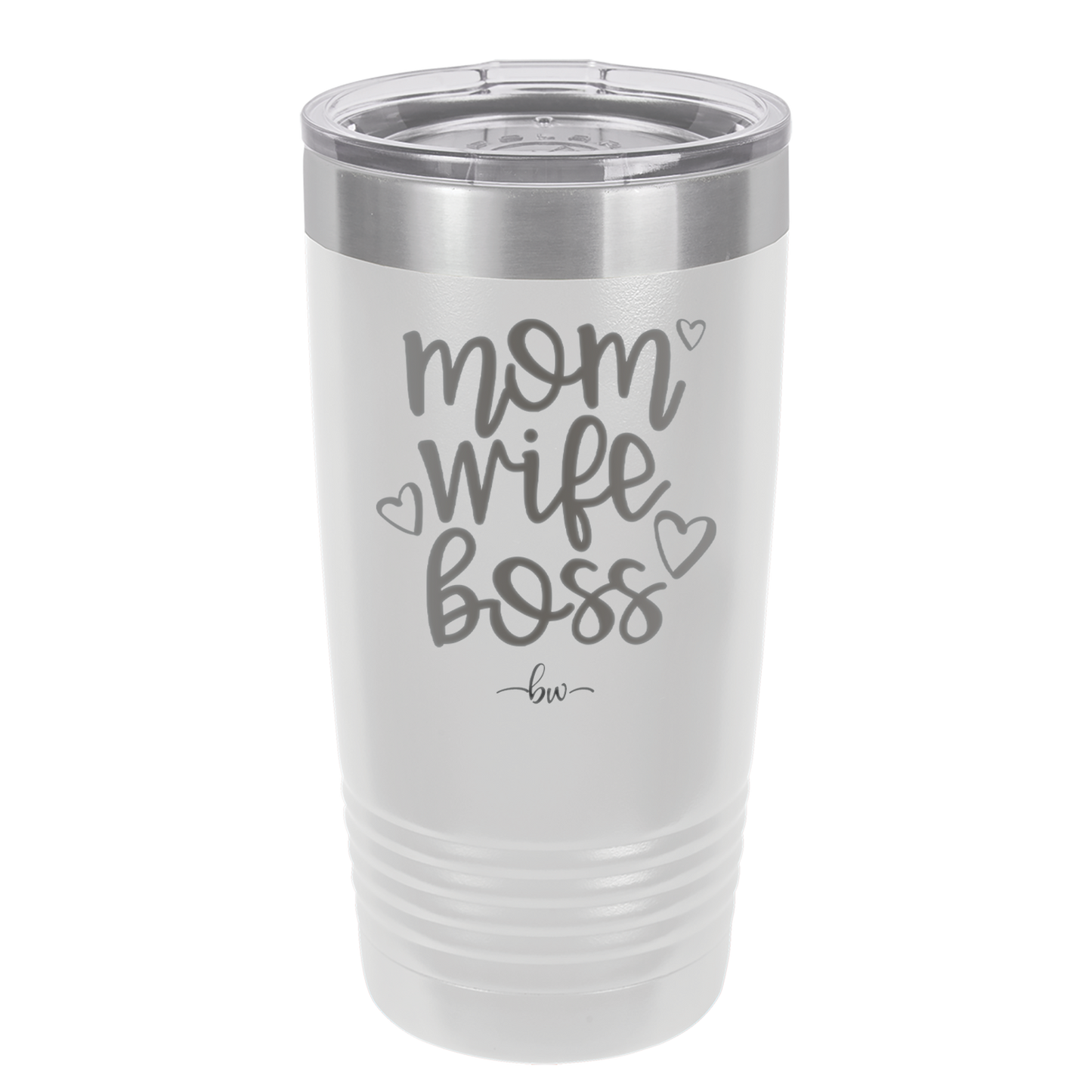 Mom Wife Boss - Laser Engraved Stainless Steel Drinkware - 1967 -