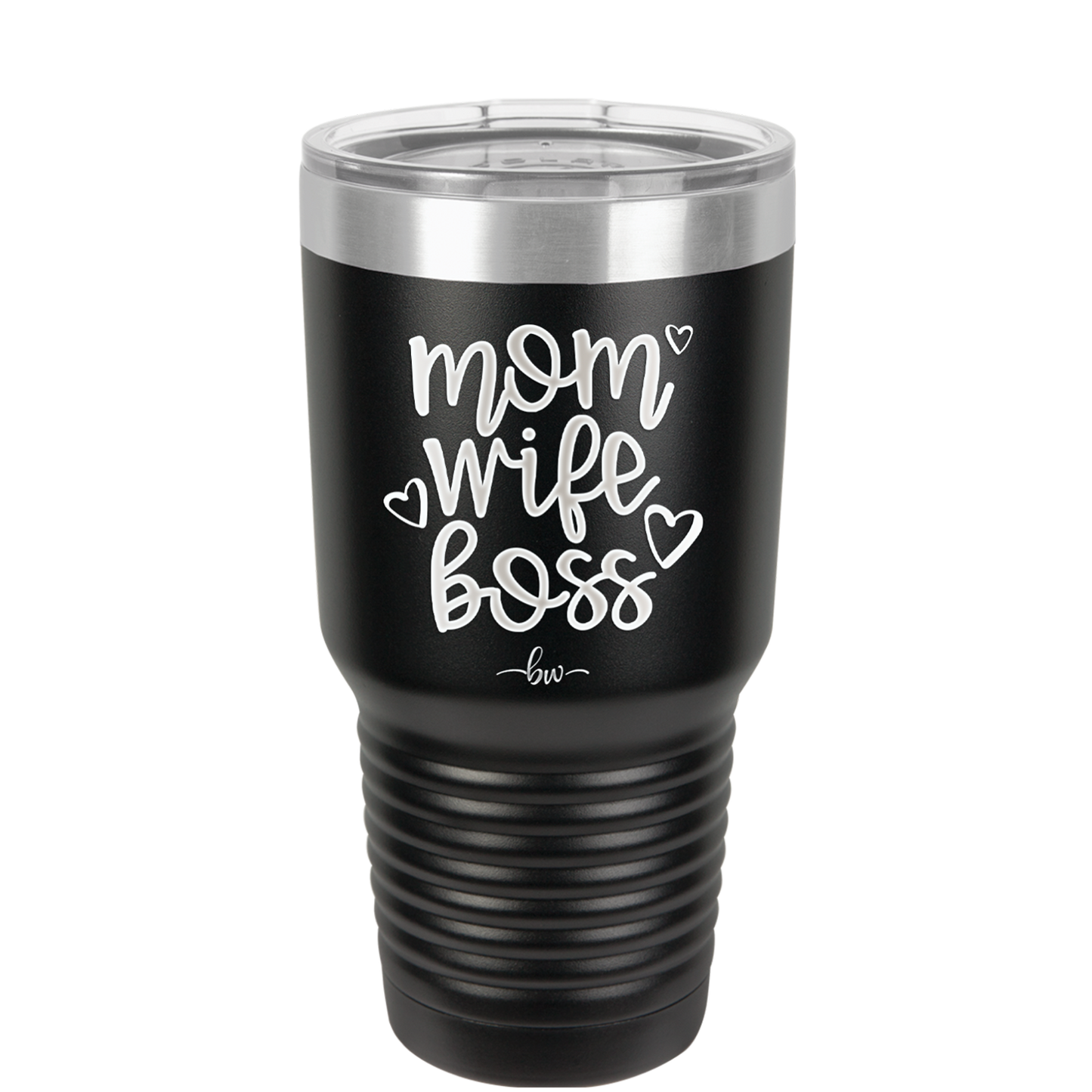 Mom Wife Boss - Laser Engraved Stainless Steel Drinkware - 1967 -