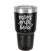 Mom Wife Boss - Laser Engraved Stainless Steel Drinkware - 1967 -