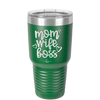 Mom Wife Boss - Laser Engraved Stainless Steel Drinkware - 1967 -