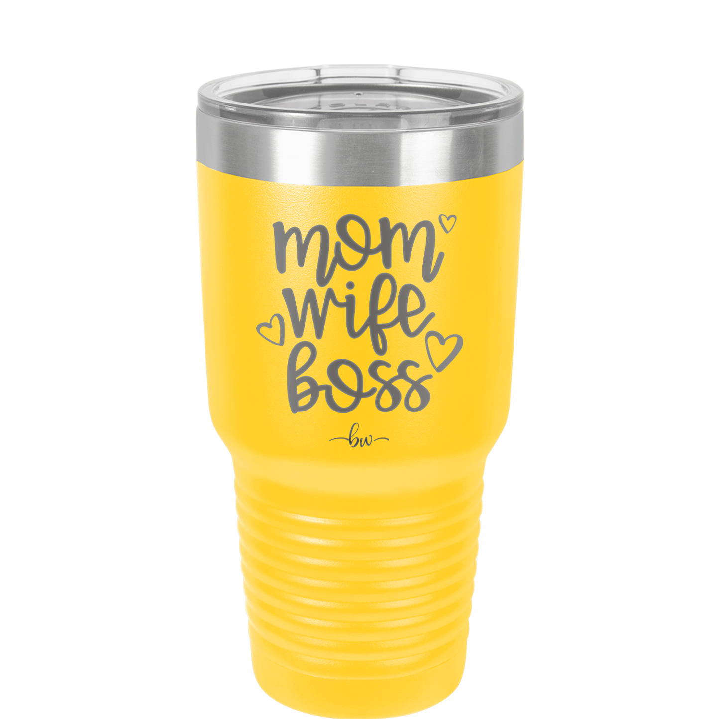 Mom Wife Boss - Laser Engraved Stainless Steel Drinkware - 1967 -