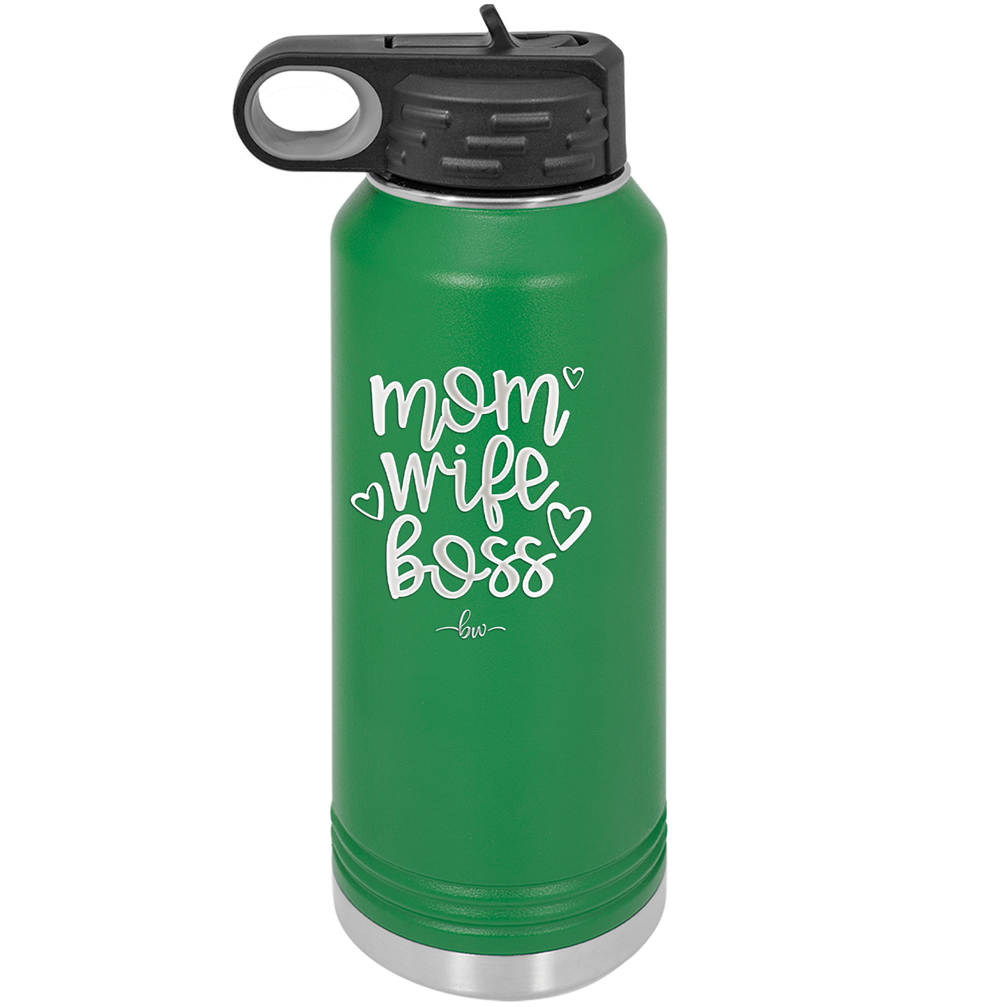 Mom Wife Boss - Laser Engraved Stainless Steel Drinkware - 1967 -