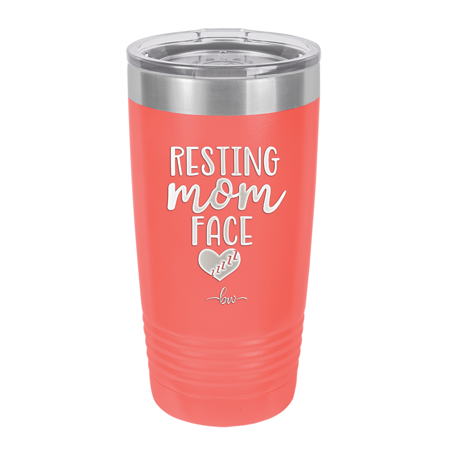 Resting Mom Face - Laser Engraved Stainless Steel Drinkware - 1976 -