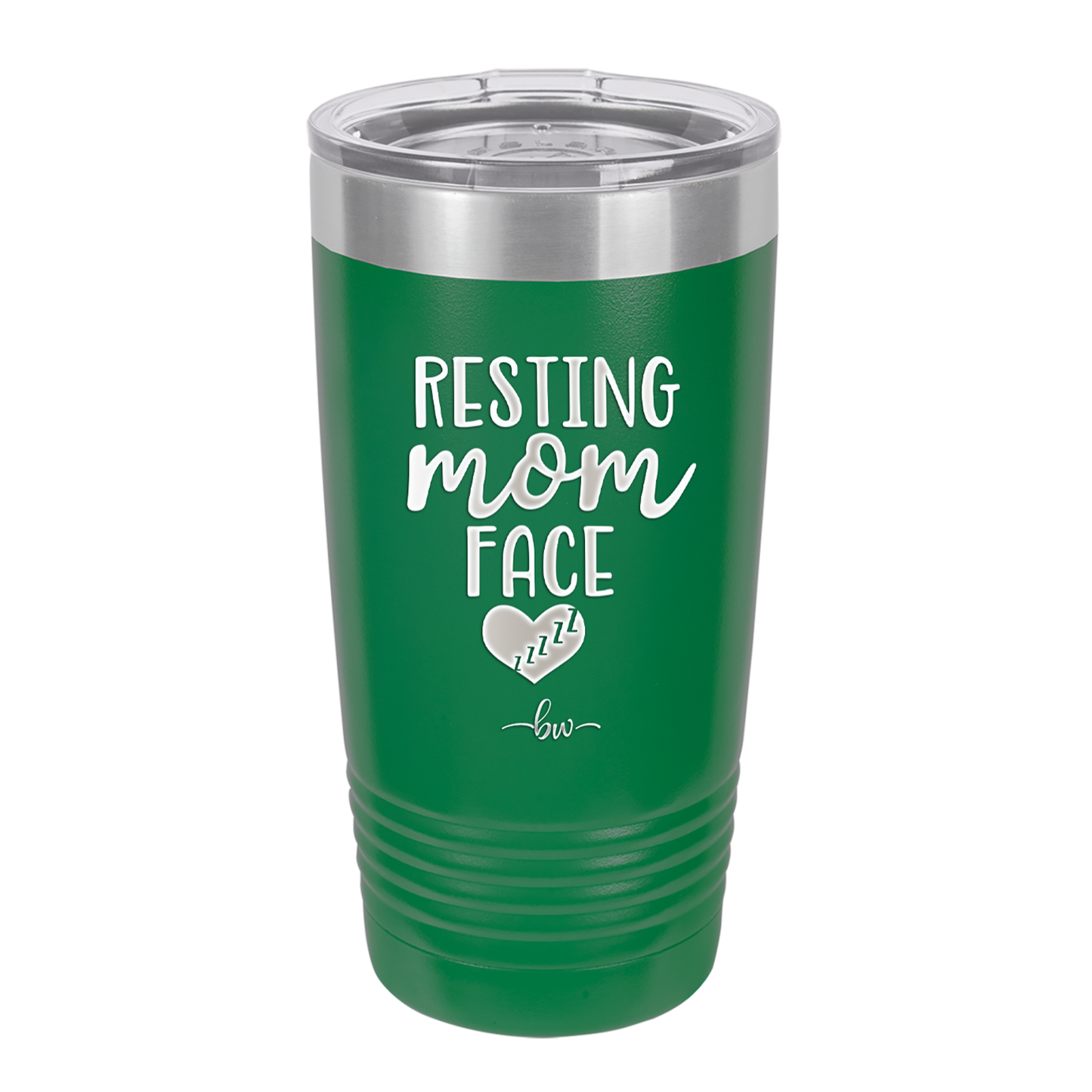 Resting Mom Face - Laser Engraved Stainless Steel Drinkware - 1976 -