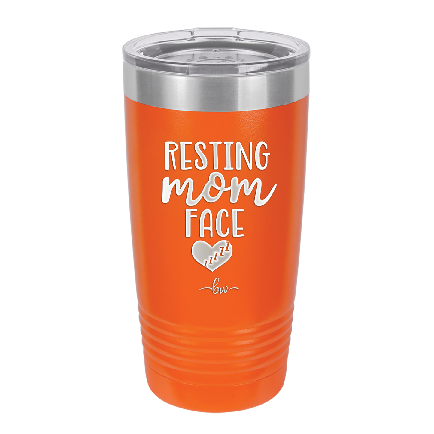 Resting Mom Face - Laser Engraved Stainless Steel Drinkware - 1976 -