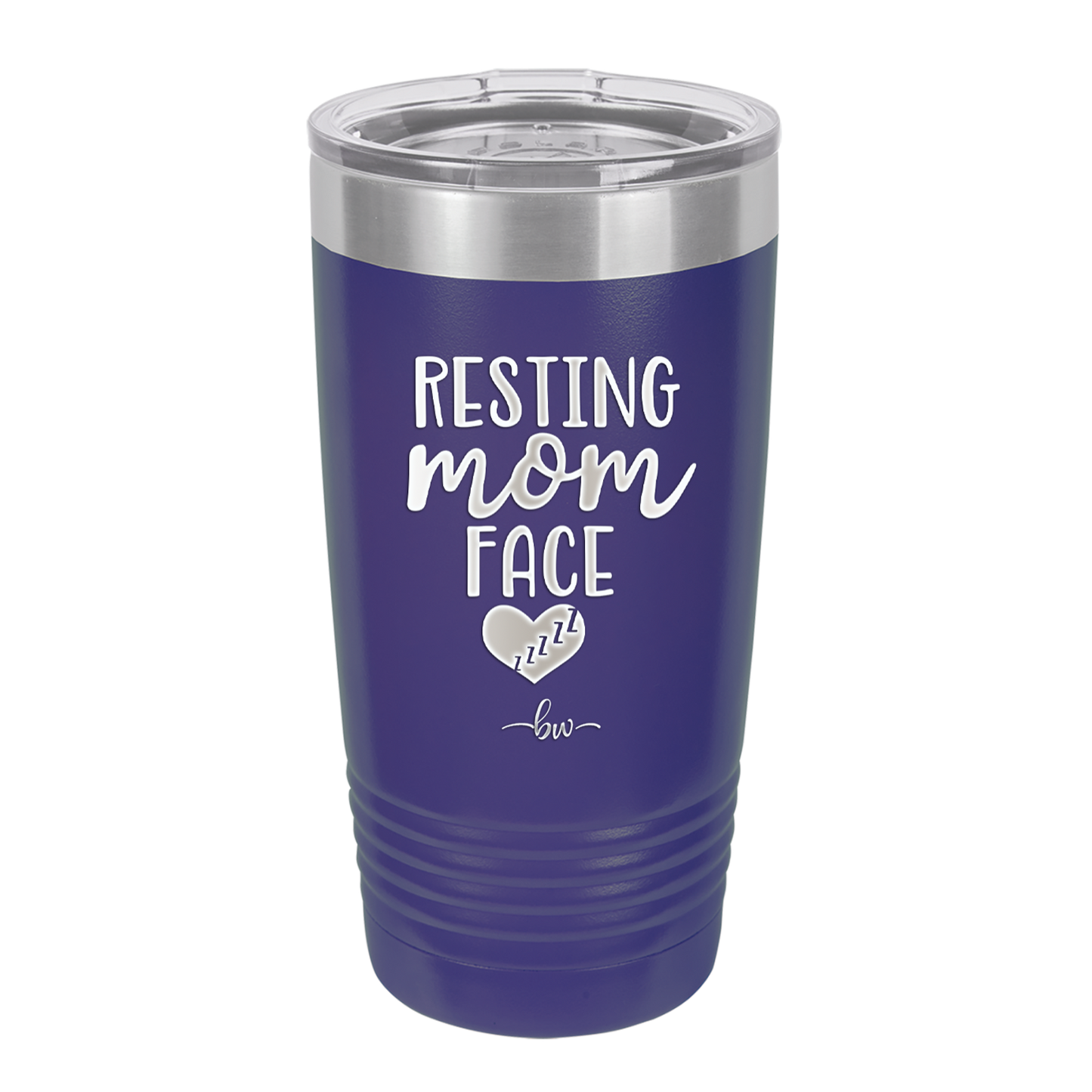 Resting Mom Face - Laser Engraved Stainless Steel Drinkware - 1976 -