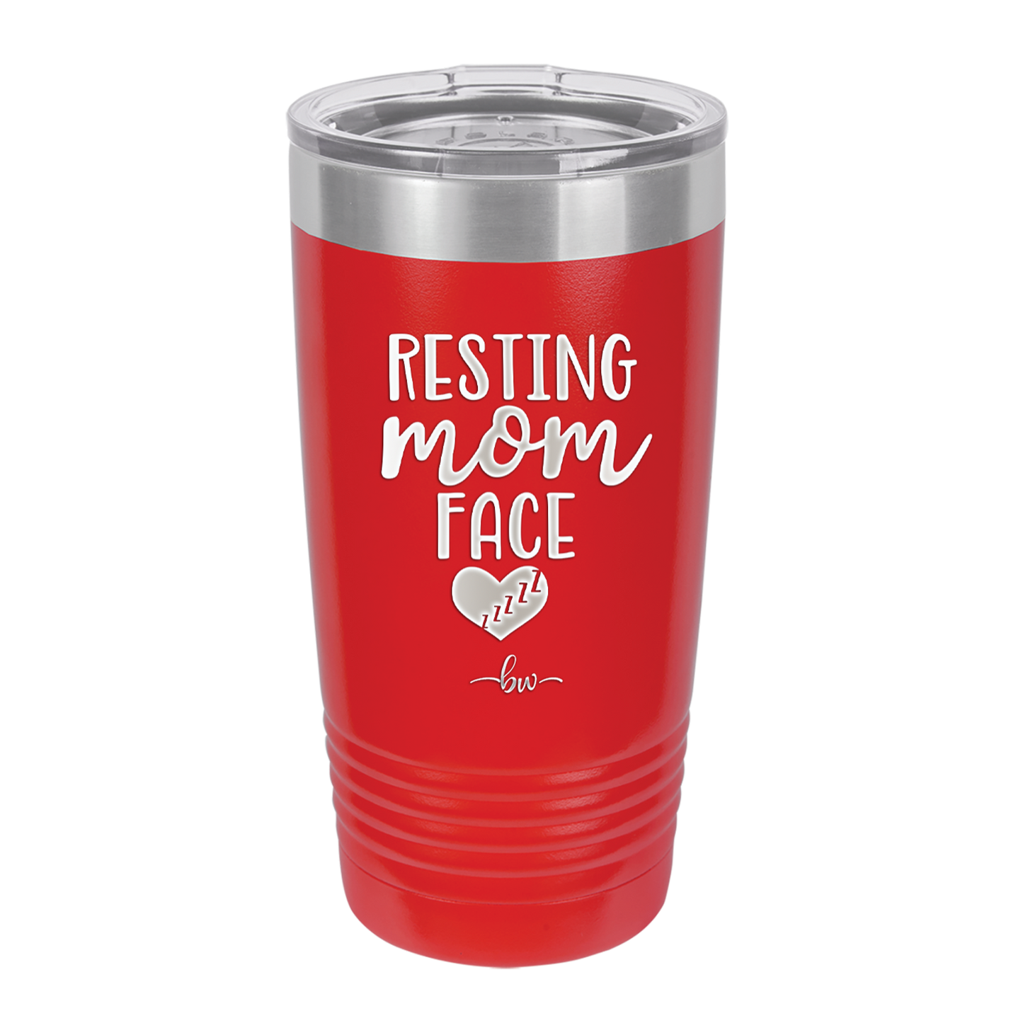 Resting Mom Face - Laser Engraved Stainless Steel Drinkware - 1976 -