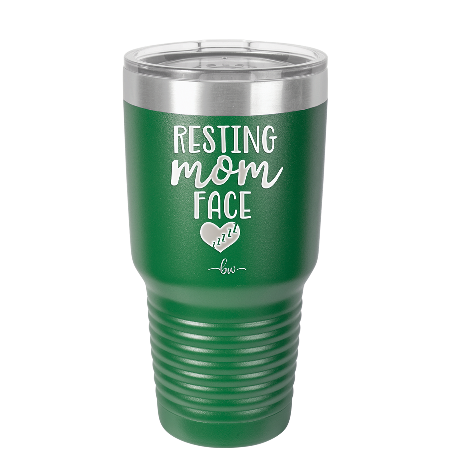 Resting Mom Face - Laser Engraved Stainless Steel Drinkware - 1976 -