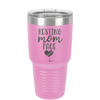 Resting Mom Face - Laser Engraved Stainless Steel Drinkware - 1976 -