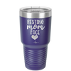 Resting Mom Face - Laser Engraved Stainless Steel Drinkware - 1976 -