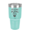 Resting Mom Face - Laser Engraved Stainless Steel Drinkware - 1976 -