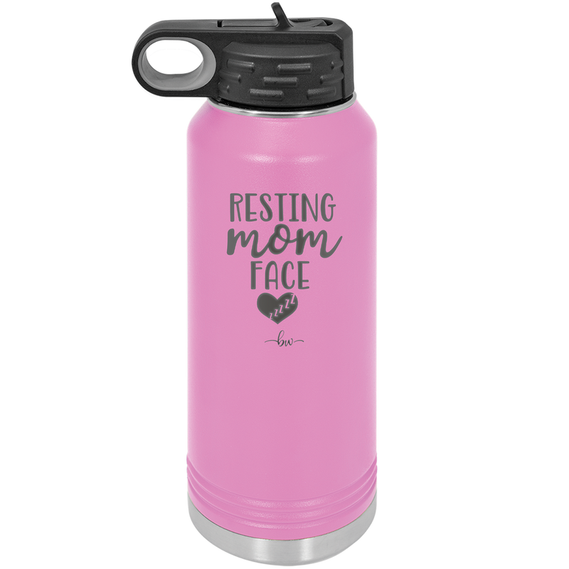 Resting Mom Face - Laser Engraved Stainless Steel Drinkware - 1976 -