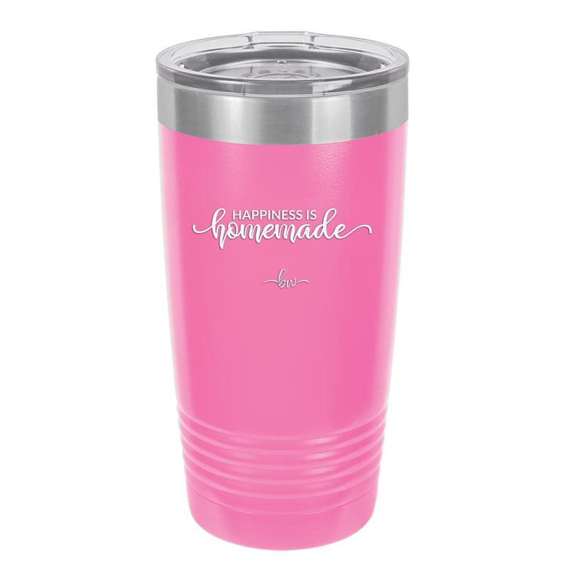 Happiness is Homemade - Laser Engraved Stainless Steel Drinkware - 1985 -