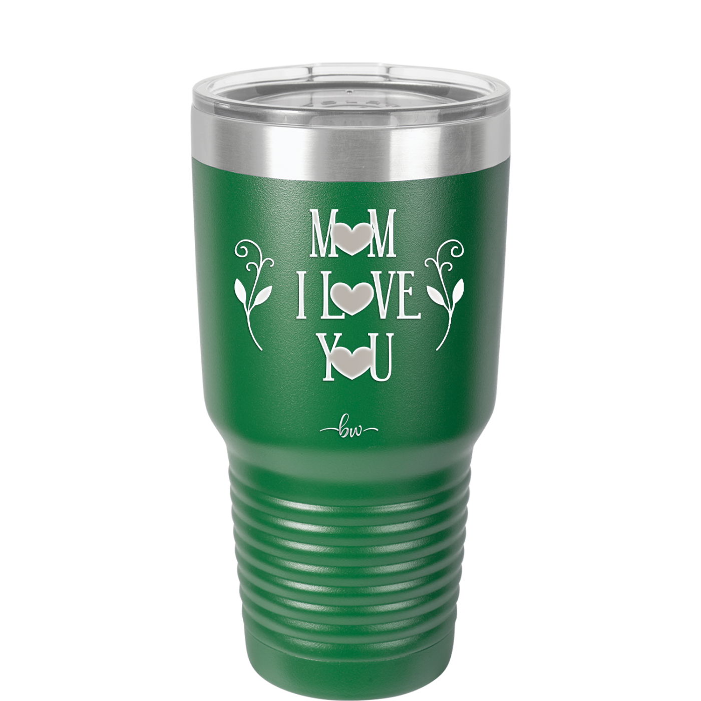 Mom I Love You - Laser Engraved Stainless Steel Drinkware - 1998 -