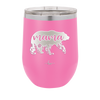 Mama Bear Flowers - Laser Engraved Stainless Steel Drinkware - 2006 -