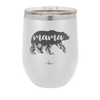 Mama Bear Flowers - Laser Engraved Stainless Steel Drinkware - 2006 -