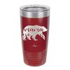 Mama Bear Flowers - Laser Engraved Stainless Steel Drinkware - 2006 -