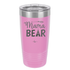 Mama Bear Tent and Arrow - Laser Engraved Stainless Steel Drinkware - 2010 -