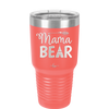 Mama Bear Tent and Arrow - Laser Engraved Stainless Steel Drinkware - 2010 -