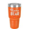 Mama Bear Tent and Arrow - Laser Engraved Stainless Steel Drinkware - 2010 -