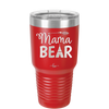 Mama Bear Tent and Arrow - Laser Engraved Stainless Steel Drinkware - 2010 -