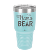 Mama Bear Tent and Arrow - Laser Engraved Stainless Steel Drinkware - 2010 -