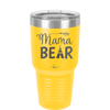 Mama Bear Tent and Arrow - Laser Engraved Stainless Steel Drinkware - 2010 -