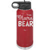 Mama Bear Tent and Arrow - Laser Engraved Stainless Steel Drinkware - 2010 -