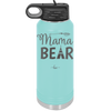 Mama Bear Tent and Arrow - Laser Engraved Stainless Steel Drinkware - 2010 -