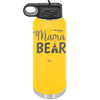 Mama Bear Tent and Arrow - Laser Engraved Stainless Steel Drinkware - 2010 -