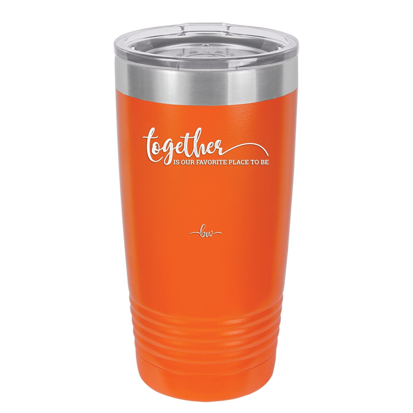 Together is Our Favorite Place to Be - Laser Engraved Stainless Steel Drinkware - 2015 -