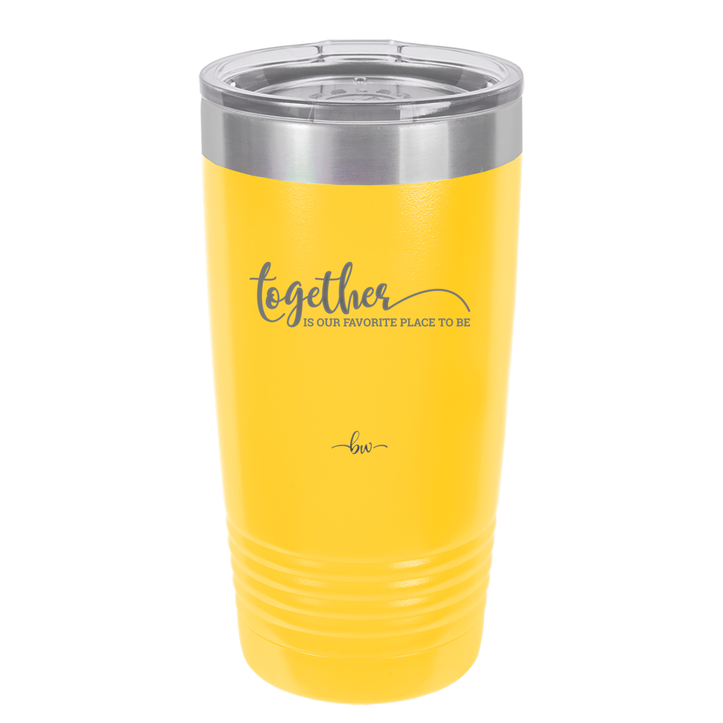 Together is Our Favorite Place to Be - Laser Engraved Stainless Steel Drinkware - 2015 -