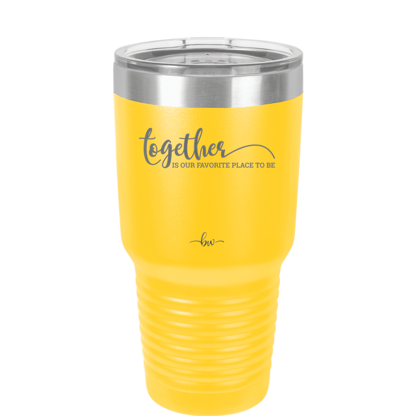 Together is Our Favorite Place to Be - Laser Engraved Stainless Steel Drinkware - 2015 -