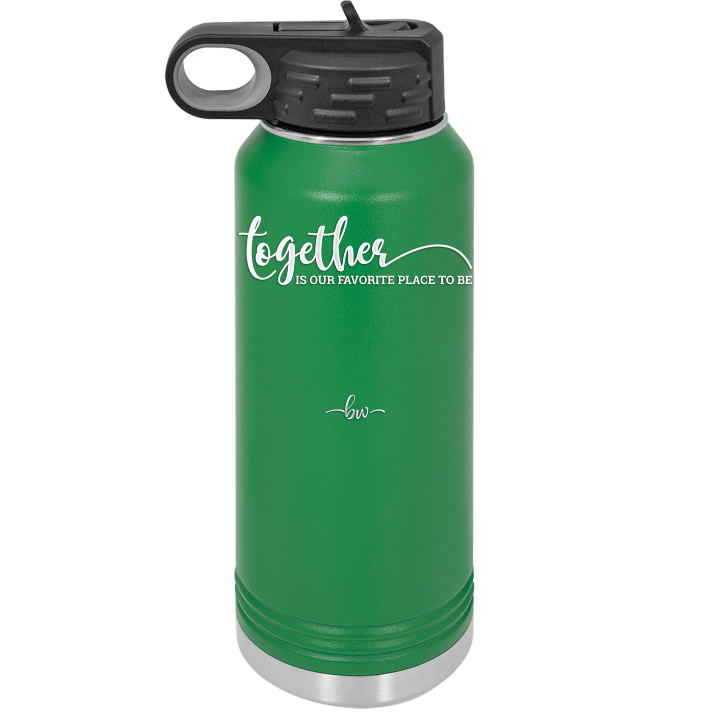 Together is Our Favorite Place to Be - Laser Engraved Stainless Steel Drinkware - 2015 -