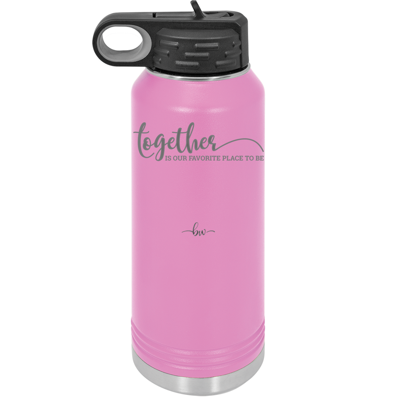 Together is Our Favorite Place to Be - Laser Engraved Stainless Steel Drinkware - 2015 -