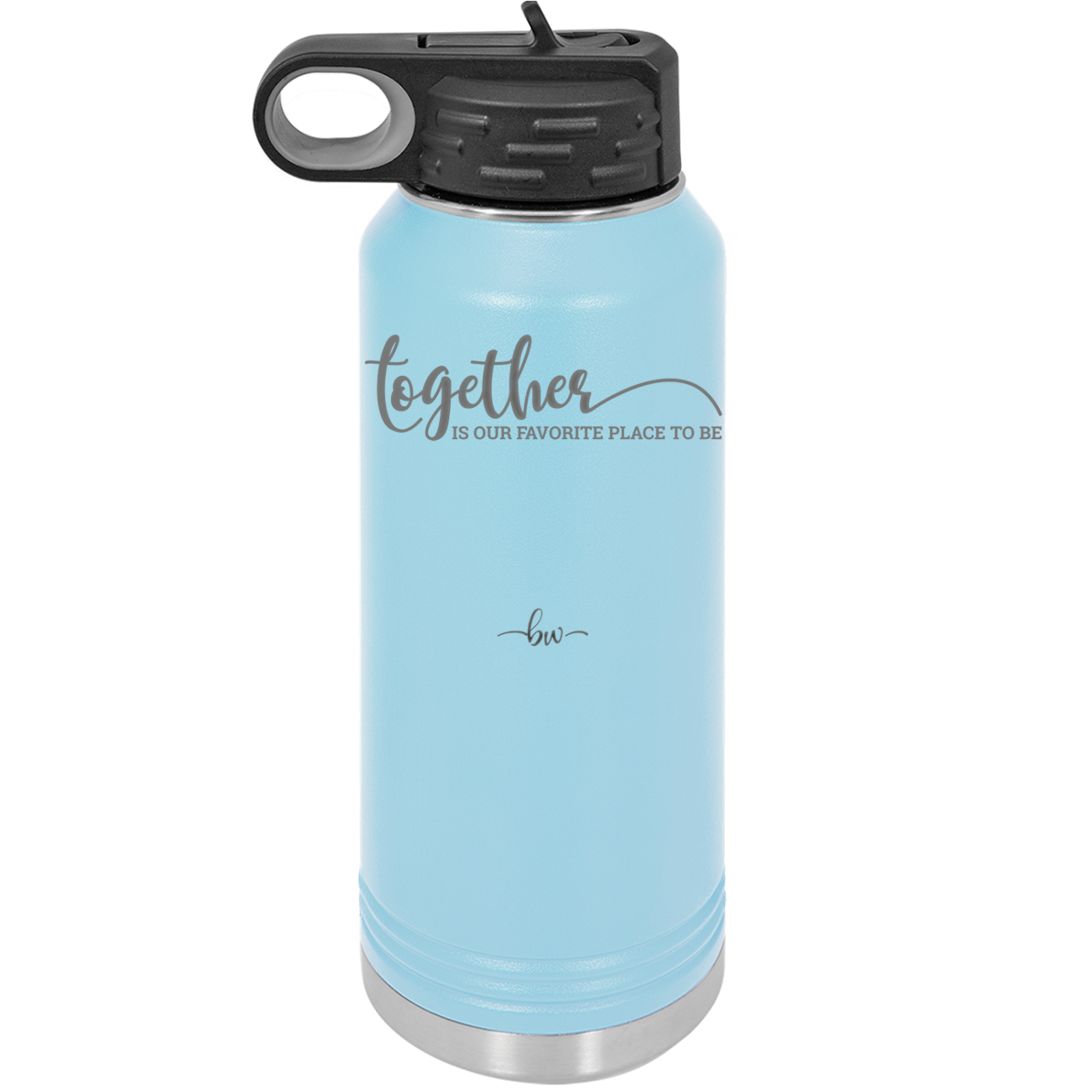 Together is Our Favorite Place to Be - Laser Engraved Stainless Steel Drinkware - 2015 -