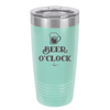 Beer O'Clock - Laser Engraved Stainless Steel Drinkware - 2098 -