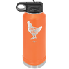 Farm Chick - Laser Engraved Stainless Steel Drinkware - 2107 -