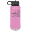 Cuddly as a Cactus - Laser Engraved Stainless Steel Drinkware - 2110 -