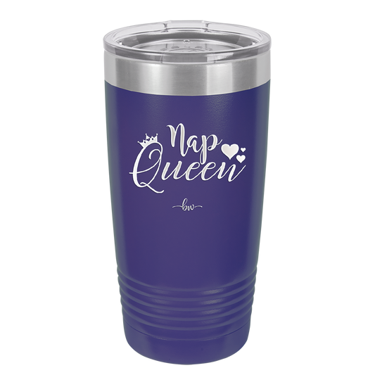 Nap Queen - Laser Engraved Stainless Steel Drinkware - 2156 -