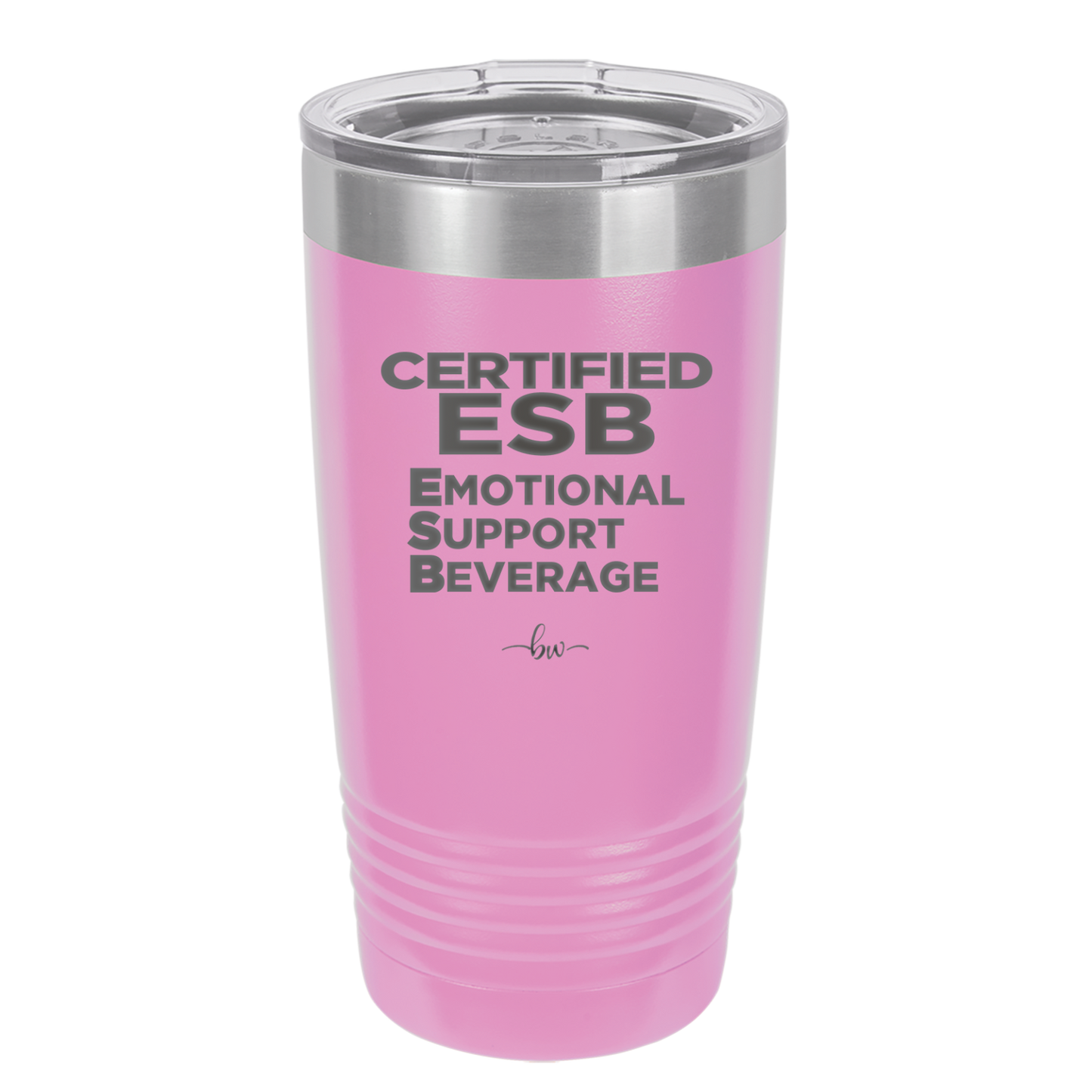 ESB Emotional Support Beverage - Laser Engraved Stainless Steel Drinkware - 2175 -