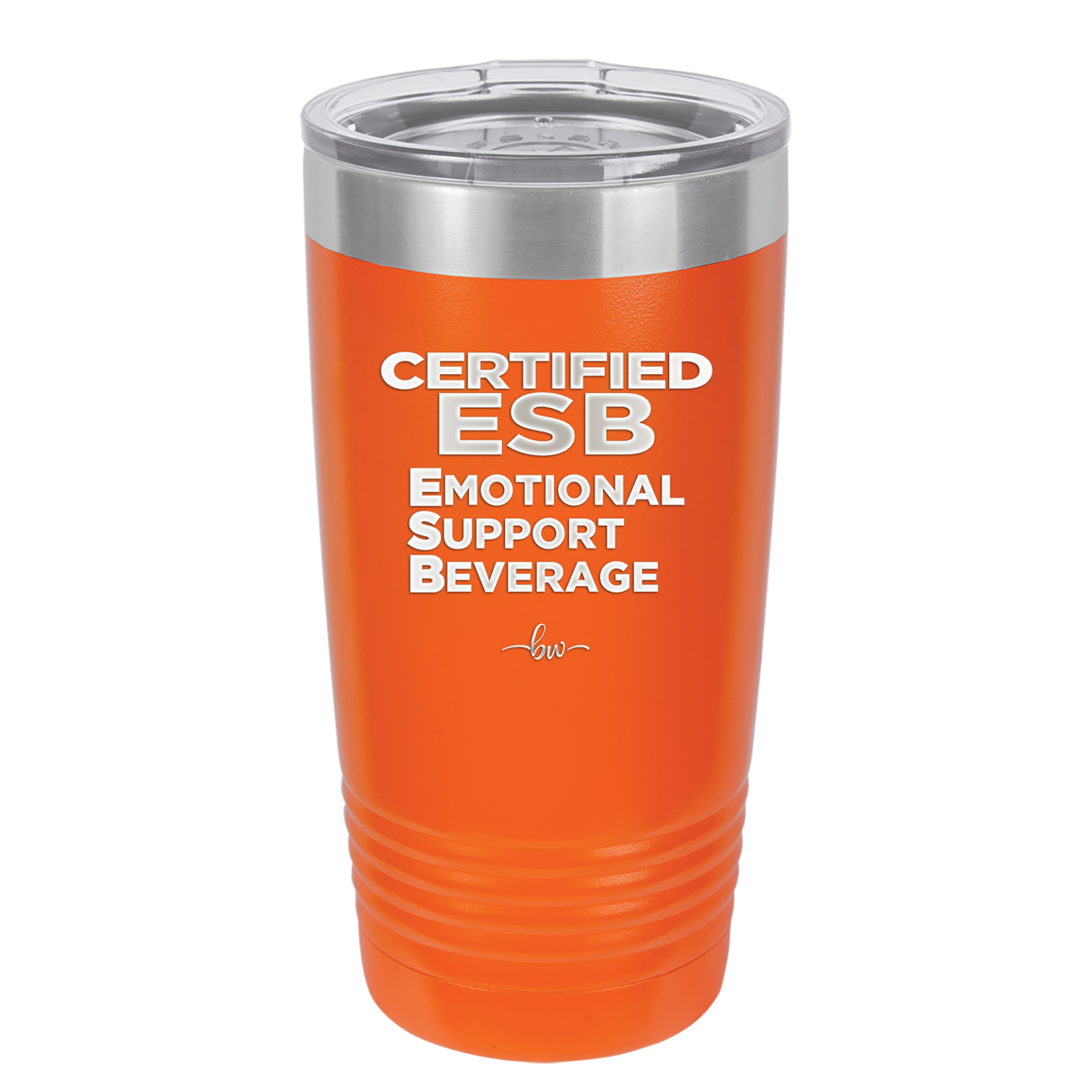 ESB Emotional Support Beverage - Laser Engraved Stainless Steel Drinkware - 2175 -