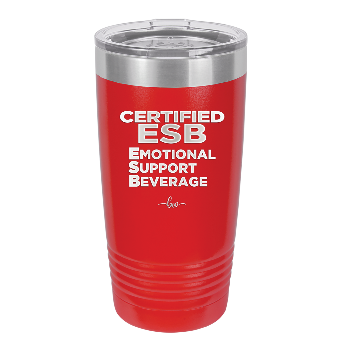 ESB Emotional Support Beverage - Laser Engraved Stainless Steel Drinkware - 2175 -