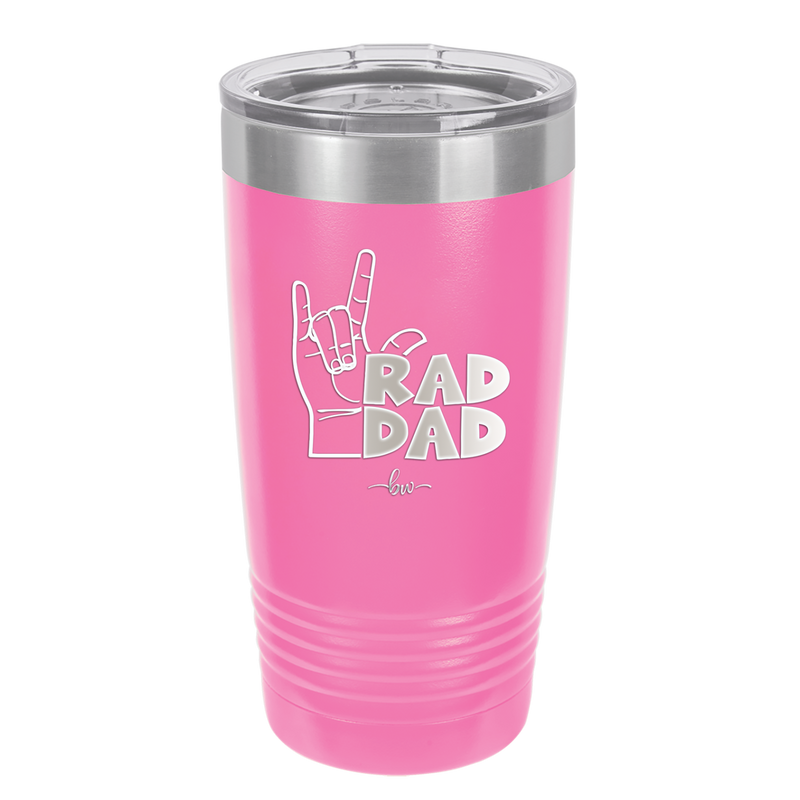 Rad Dad - Laser Engraved Stainless Steel Drinkware - 2187 -