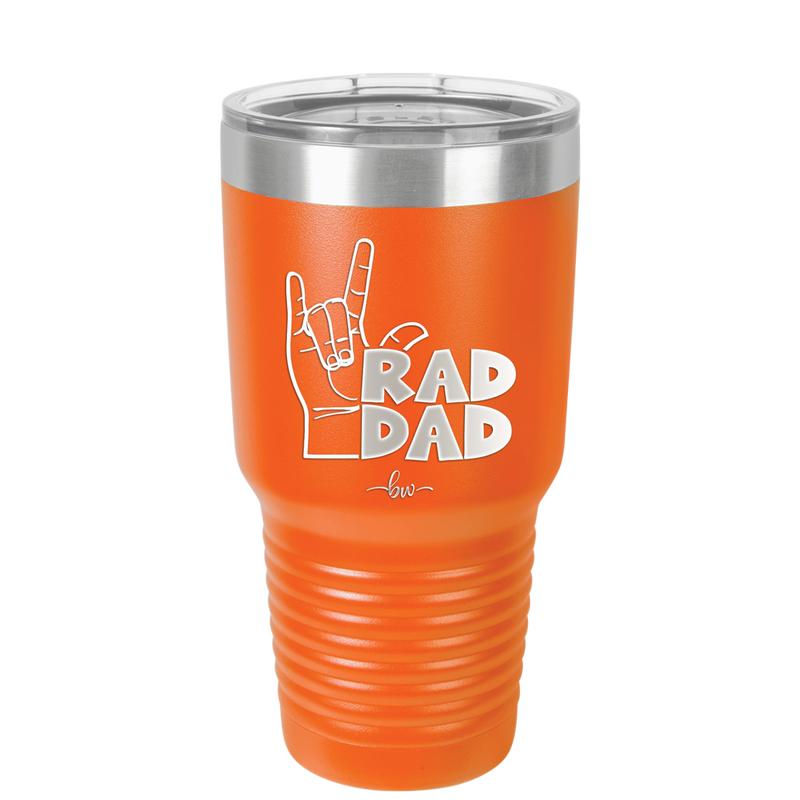 Rad Dad - Laser Engraved Stainless Steel Drinkware - 2187 -